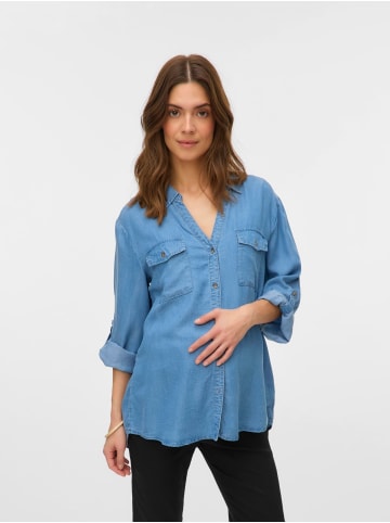 Vero Moda Hemd in Medium Blue Denim
