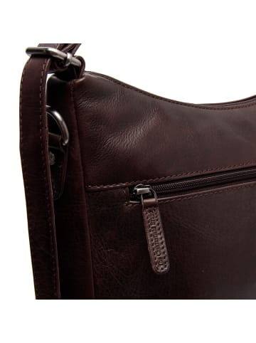 The Chesterfield Brand Letizia Schultertasche Leder 32 cm in brown