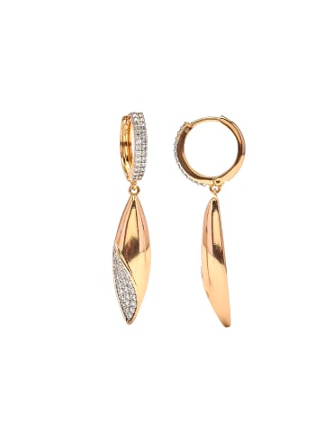 Luxenter Ohrringe Iskio mit 18 Karat Gelbgold-Finish – ISKIO