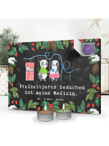 Mr. & Mrs. Panda Adventskalender Pandas Freizeitpark besuchen mi... in Kreidetafel