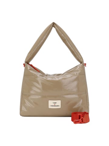Les Visionnaires Unio Hobo Schultertasche 47 cm in taupe