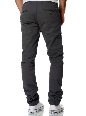 Amaci&Sons Slim Fit Chino mit Stretch WASHINGTON in Anthrazit