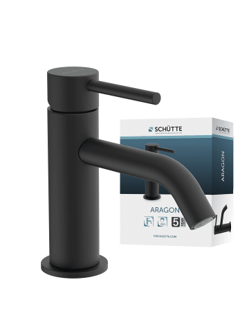 Franz Joseph Schütte ARAGON Standventil, Schwarz matt