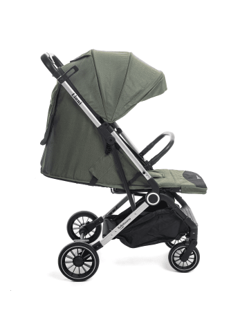 BeBelissimo Kinderwagen, Liegebuggy, Sportwagen,  - 22kg max - Lioni in Grün