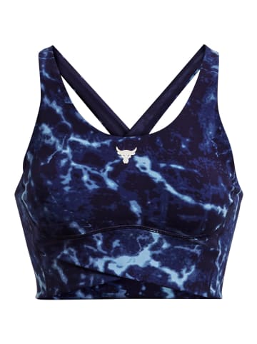 Under Armour Croptop Project Rock Lets go in midnight navy