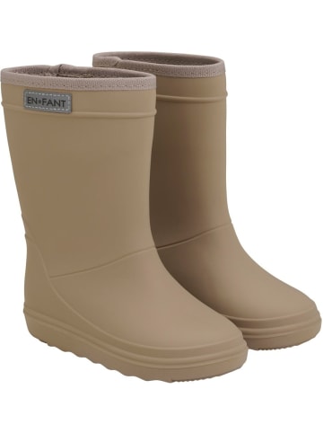 En Fant Kinder Gummistiefel "Rain Boots Solid" in Braun