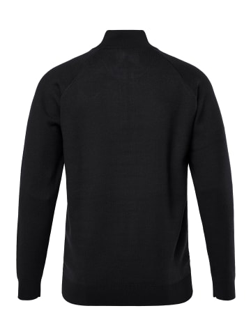 JP1880 Strickjacke in schwarz