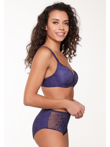 Linga Dore Slip DAILY in Blue ribbon jacquard