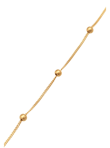 Elli Armband 925 Sterling Silber Kugel in Gold