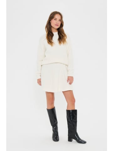 SAINT TROPEZ Strickpullover GelaSZ Lockere Passform in Bright White