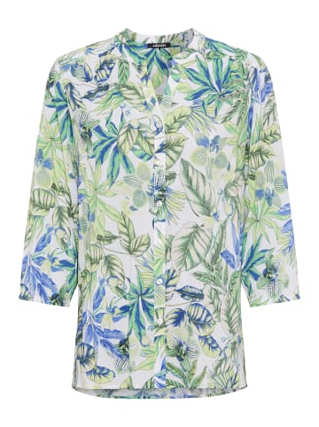 Olsen Bluse in grün mehrfarbig