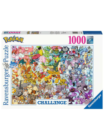 Ravensburger Puzzle 1.000 Teile Challenge Pokémon 14-99 Jahre in bunt