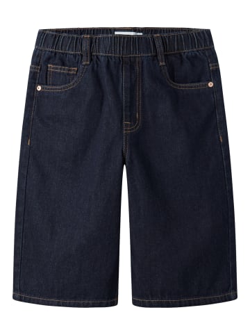 name it Bermuda Shorts Nkmben Skater Denim in dark blue denim