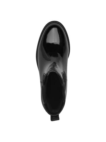 Tamaris Chelsea Boot in BLACK PAT.