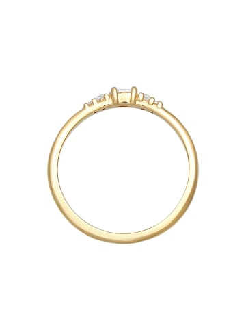 Elli Ring 925 Sterling Silber Verlobungsring in Gold