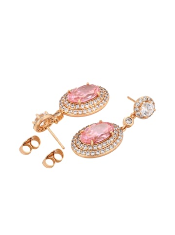 NAEMI Women Earrings in Rose Gold Rose