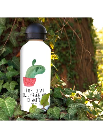 Mr. & Mrs. Panda Outdoorflasche Kaktus Mama mit Spruch in Weiß