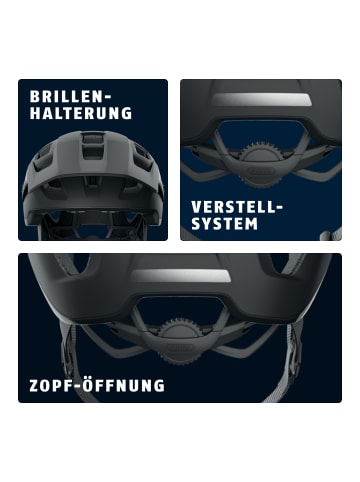 ABUS Fahrradhelm MoDrop in velvet black