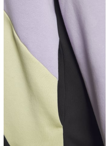 Buffalo Hoodie in schwarz/jade/flieder