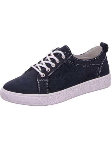 Scandi Schnürhalbschuh in blau