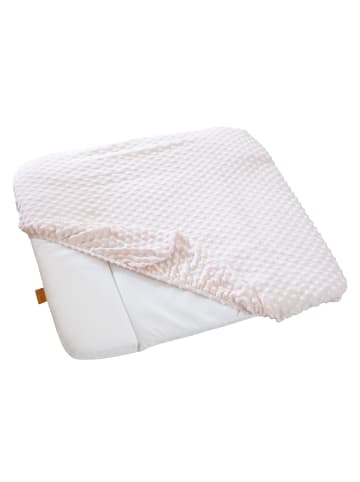 roba Spannbezug für Wickelauflage 'Frosty Almond' - Baumwolle GOTS - Beige