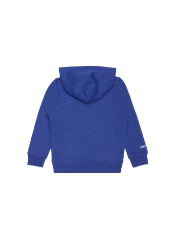 smiler. Sweatshirtkapuzenpul mini-buddy. in blau