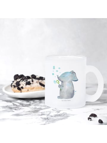 Mr. & Mrs. Panda Teetasse Elefant Seifenblasen ohne Spruch in Transparent