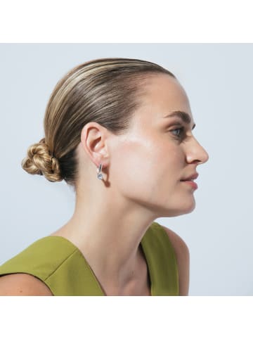 Luxenter Ohrringe mit Rhodiumbeschichtung – Lason