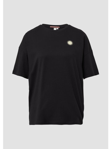 QS T-Shirt in 99D0_schwarz