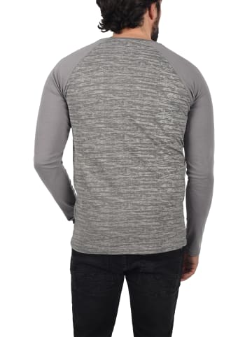 !SOLID Langarmshirt SDMevan in grau