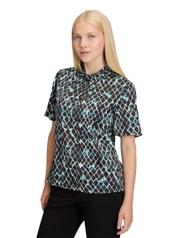 BETTY & CO Blusenshirt in schwarz smaragd - 0001
