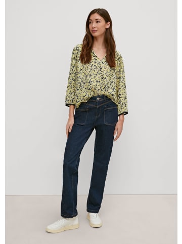 comma CI Bluse langarm in Gelb