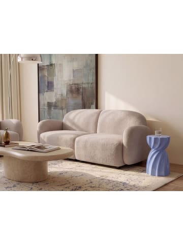 3-Sitzer Sofa JULE in Beige/Schwarz - (W) 183 x (H) 77 x (L) 82 cm
