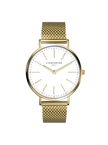 LIEBESKIND BERLIN Armbanduhr Clean Glamour in gold
