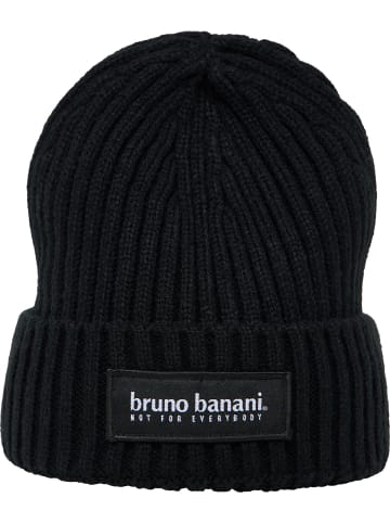 Bruno Banani Strickmütze CONLEY in Schwarz