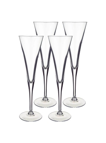 Villeroy & Boch 4er Set Sektgläser Purismo Specials 120 ml in transparent