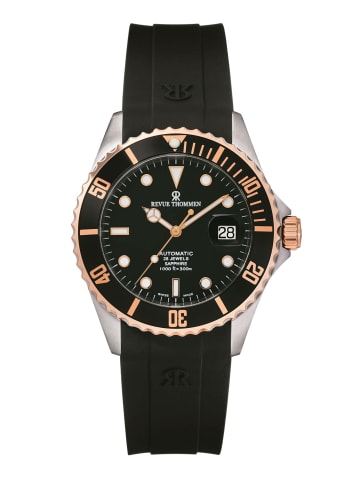 Revue Thommen Automatikuhr für Herren in schwarz