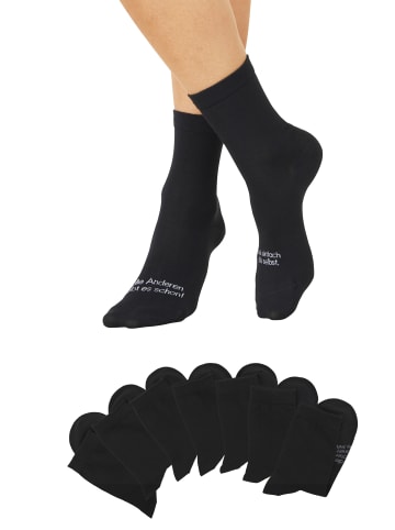 Bench Socken in schwarz
