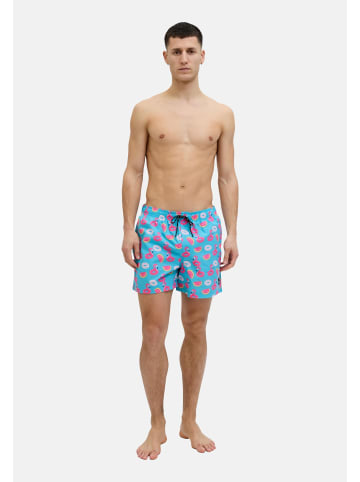 Jack & Jones Badeshorts 'Maui' in hellblau