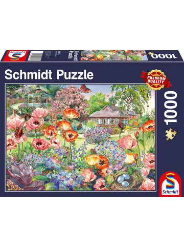 Schmidt Spiele Blühender Garten. 1.000 Teile | Erwachsenenpuzzle