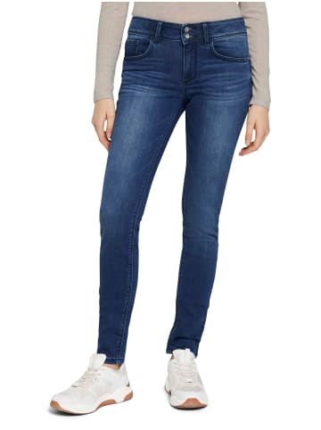 Tom Tailor Skinny Jeans Mid Waist Stretch ALEXA in Dunkelblau