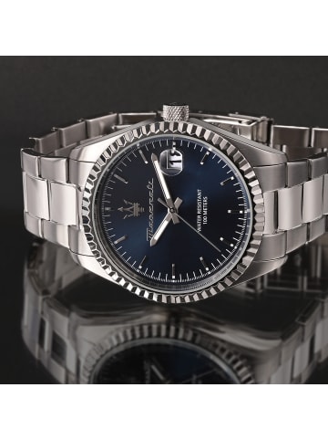 Maserati Analog-Armbanduhr Maserati Competizione in silber groß (ca. 43mm)