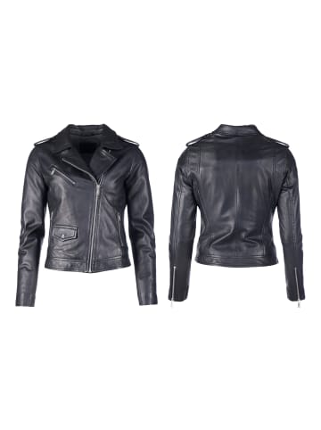 JCC Lederjacke 31024103 in schwarz