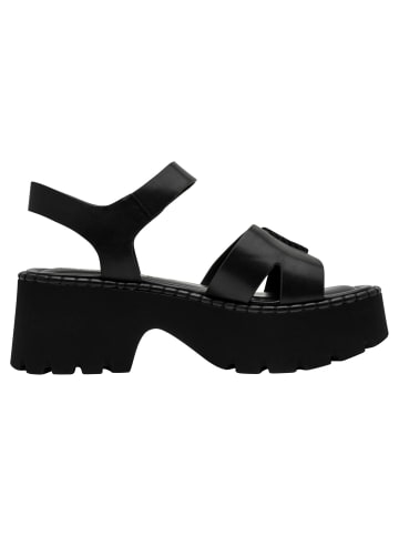 Tamaris Sandalette in BLACK LEATHER