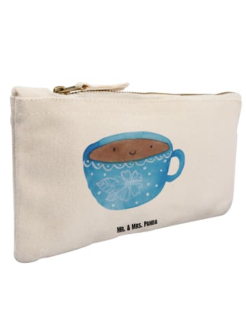 Mr. & Mrs. Panda Make-up-Tasche Kaffee Tasse ohne Spruch in Weiß