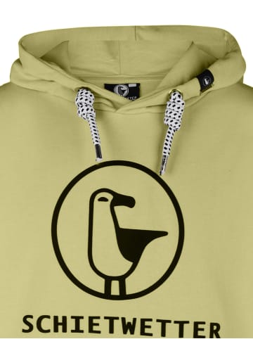 SCHIETWETTER SCHIETWETTER Hoodie Logoprint Michael in olive/black