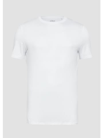 s.Oliver T-Shirt in 0100_weiß