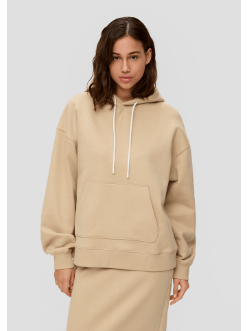 QS Sweatshirt langarm in Beige