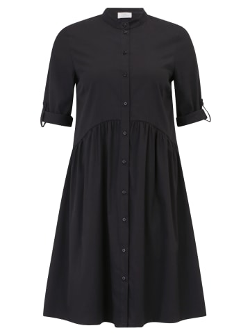 Vera Mont Hemdblusenkleid mit Knopfleiste in Schwarz