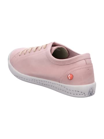 softinos Sportliche Schnürschuhe in Rosa